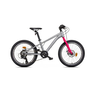 Dětské jízdní kolo Mayo 20 EGO FIT D, 7spd, 2026 stříbrno-růžové