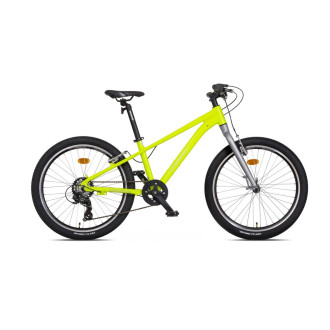 Dětské jízdní kolo Mayo 24 EGO FIT V, 7spd, 2026 zeleno-stříbrné