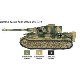 Model Set tank 75002 - Pz. Kpfw. VI Tiger I Ausf. E (1:56)