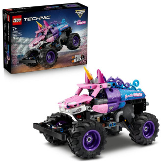 LEGO Technic 42220 Monster Jam Sparkle Smash, s natahovacím motorem