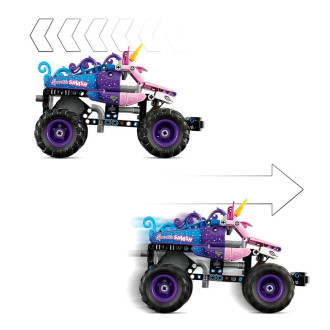LEGO Technic 42220 Monster Jam Sparkle Smash, s natahovacím motorem