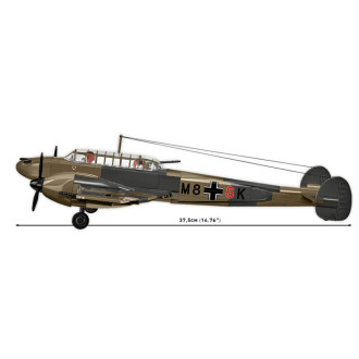 Cobi 5777 II WW Messerschmitt Bf 110C, 1:32, 578 k, 2 figurky