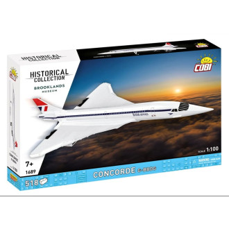 Cobi 1689 Concorde z Brooklands Museum, 1:100, 518 kostek