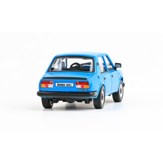 Abrex Škoda 120L (1984) Modrá Abrex 1:43