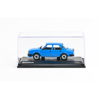 Abrex Škoda 120L (1984) Modrá Abrex 1:43