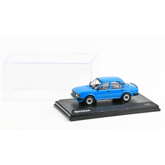Abrex Škoda 120L (1984) Modrá Abrex 1:43