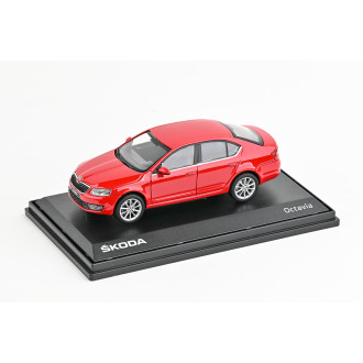 Abrex Škoda Octavia III (2012) Červená Corrida 1:43