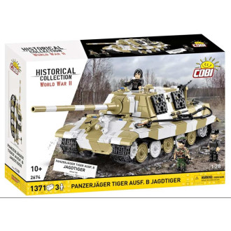 Cobi 2674 II WW Panzerjäger TIGER Ausf. B JAGDTIGER 1:28, 1371 kostek