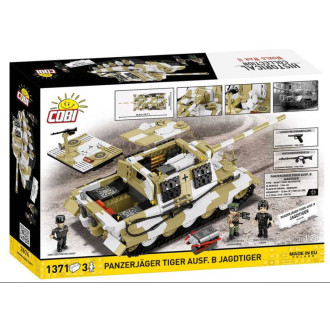 Cobi 2674 II WW Panzerjäger TIGER Ausf. B JAGDTIGER 1:28, 1371 kostek