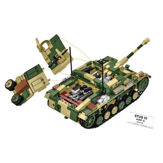 Cobi 2676 II WW StuG III Ausf. G, 1:28, 955 kostek