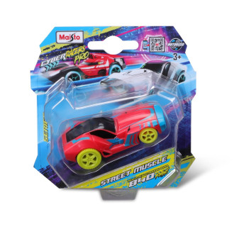 Maisto Cyber Racers, Vertikální dráha na dveře s autíčkem, výška cca 2m