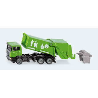 SIKU Blister - Popelářské auto Scania 1:87