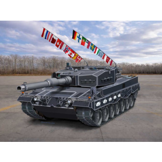Revell ModelKit tank 03368 - Leopard 2A4 Special Decoration 40th Anniversary (1:35)