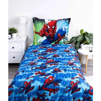 Jerry Fabrics, bavlněné povlečení Spiderman, 140x200, 90x70 cm