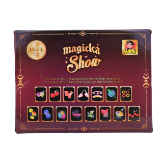 Kouzelnická sada 15v1, Velký set kouzel pro děti