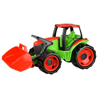 Lena Maxi traktor s lžící, zeleno-červený