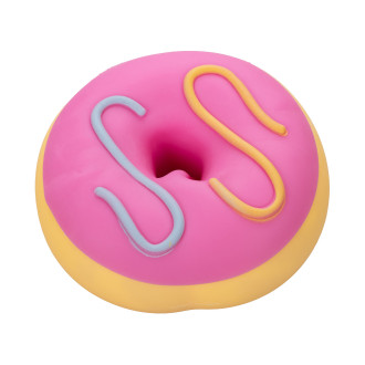 Mega squeeze jumbo strečový donut, růžový 16cm