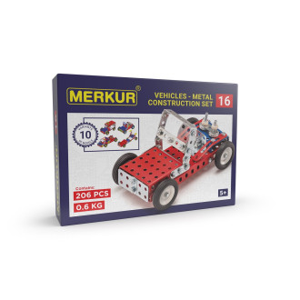 Merkur 016 Buggy, 206 dílů, 10 modelů