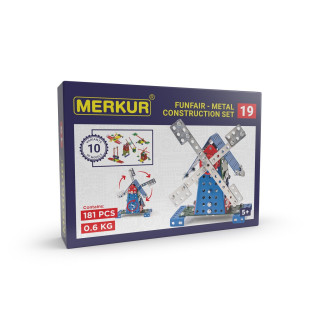 Merkur 019 Mlýn, 181 dílů, 10 modelů