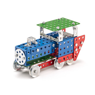 Merkur 031 Železniční modely, 211 dílů, 10 modelů