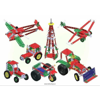 Merkur Farmer Set, 341 dílů, 20 modelů