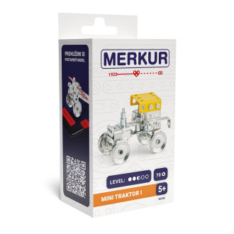 Merkur Mini 53 - traktor, 70 dílků