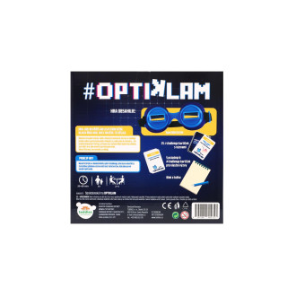 Optiklam, společenská hra - 22x22x7cm