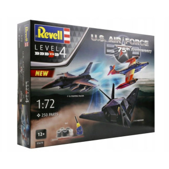 Revell Gift-Set letadlo 05670 - US Air Force 75th Anniversary (1:72)