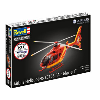 Starter Kit vrtulník 74986 - Airbus EC135 "Air-Glaciers" (1:72)