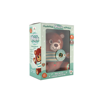 Teddies Plyšový Medvídek Vojtík mluvící česky, 30cm