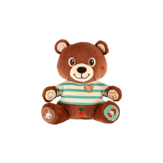 Teddies Plyšový Medvídek Vojtík mluvící česky, 30cm