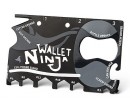 Ocelová multifunkční karta Wallet Ninja 18v1