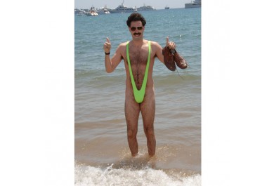 Borat Mankini plavky, Zelené