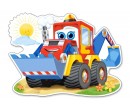 Castorland dětské maxi Puzzle 12 dílků - Bagr