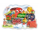 Castorland dětské maxi Puzzle 12 dílků - Lokomotiva