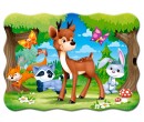 Castorland puzzle 30 dílků - Koloušek a jeho přátelé