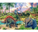 Castorland puzzle 120 dílků - Dinosauří vulkán