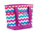 Plážová termo taška Spokey Acapulco, Fialová Zigzag 39x15x27 cm