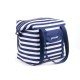 Spokey San Remo Plážová termo taška, Pruhy, Námořnická modrá 52x20x40 cm