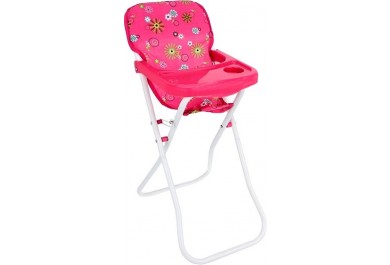 Teddies Židlička pro panenky růžová, vysoká 60 cm