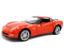 Welly Chevrolet Corvette Z06 (2007) červená 1:24