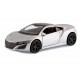 Welly Honda NSX (2015) stříbrná 1:34-39