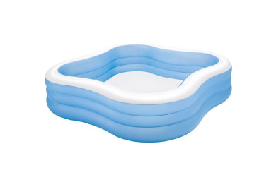 INTEX nafukovací čtvercový bazén Swim center 229x229x56 cm