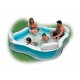 Intex 56475 nafukovací bazén, čtverec s opěrkami 229x229x66 cm