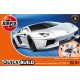 Airfix Quick Bulid J6019 Lamborghini Aventador LP 700-4, Bílé