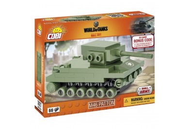 Cobi 3027 World of Tanks Nano M46 Patton, 66 kostek