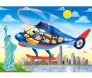 Castorland puzzle 60 dílků - Helikoptérou nad New Yorkem