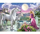 Castorland puzzle 120 dílků - Princezna s jednorožci
