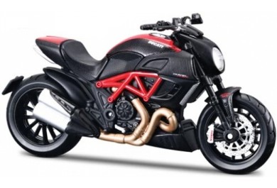 Maisto Ducati Diavel Carbon, Černá 1:18 