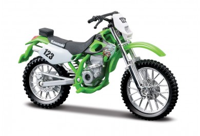 Maisto Kawasaki KLX 250 SR, Zelená 1:18